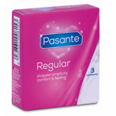 PASANTE - CONDOM REGULAR RANGE 3 UNITS - 53Xshop