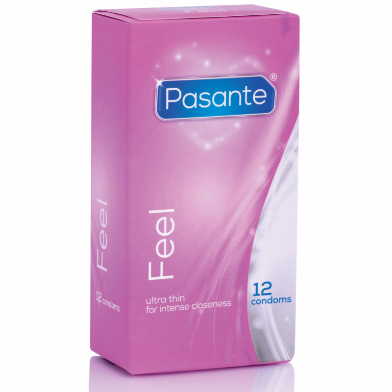 PASANTE - SENSITIVE ULTRA FINE CONDOMS 12 UNITS - 53Xshop
