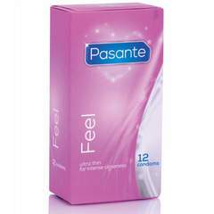 PASANTE - SENSITIVE ULTRA FINE CONDOMS 12 UNITS - 53Xshop