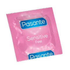 PASANTE - SENSITIVE ULTRA FINE CONDOMS 12 UNITS - 53Xshop