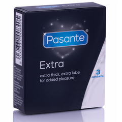 PASANTE - EXTRA CONDOM EXTRA THICK 3 UNITS - 53Xshop