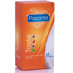 PASANTE - CONDOMS FLAVORS 12 UNITS - 53Xshop