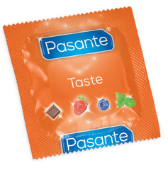 PASANTE - CONDOMS FLAVORS 12 UNITS - 53Xshop