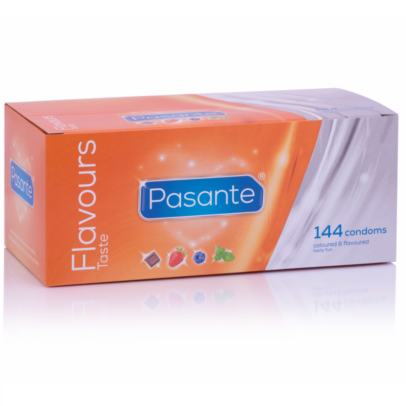 PASANTE - CONDOMS FLAVORS 155 UNITS - 53Xshop