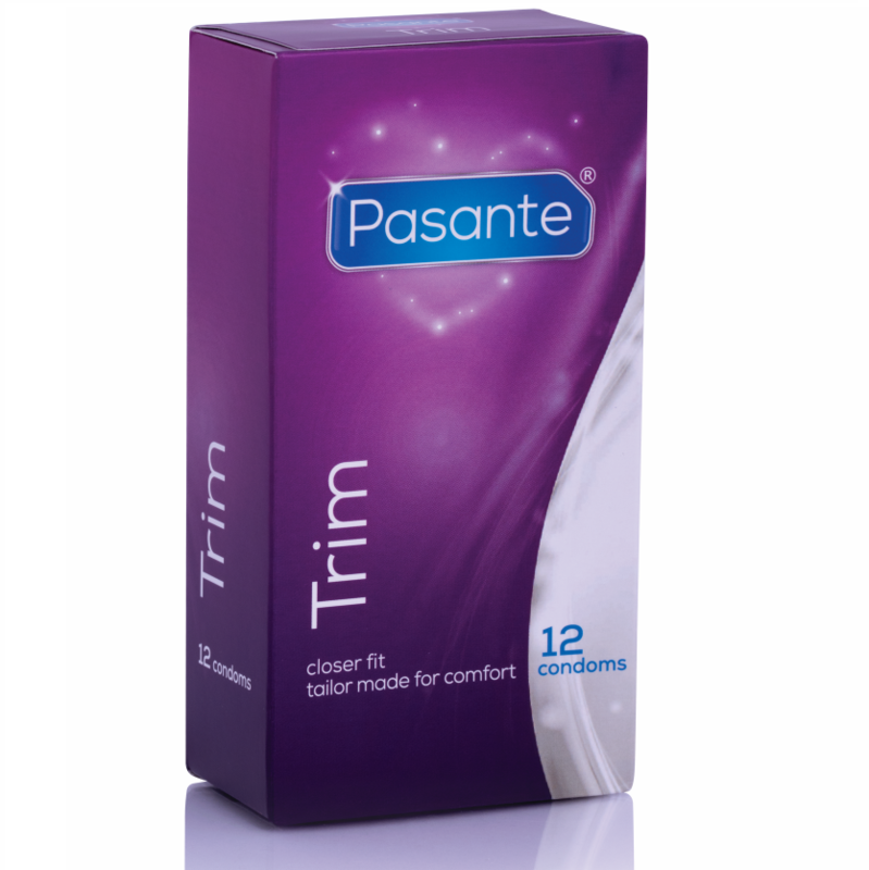 PASANTE - THIN TRIM MS CONDOMS 12 UNITS - 53Xshop