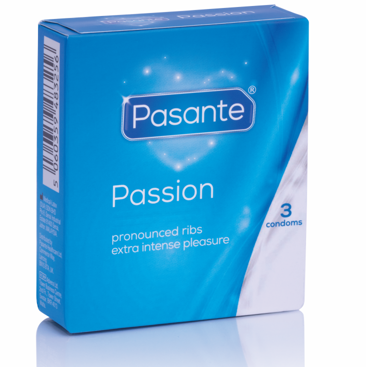 PASANTE - DOTTED CONDOMS MS PLACER 3 UNITS - 53Xshop