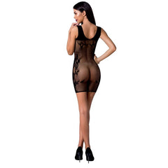 PASSION - WOMAN BS073 BODYSTOCKING ONE SIZE BLACK - 53Xshop