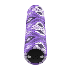 CUSTOM BULLETS - RECHARGEABLE SNAKE PURPLE MAGNETIC BULLET 10 INTENSITIES - 53Xshop