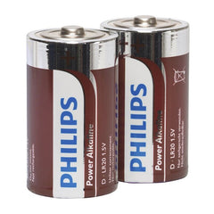 PHILIPS - POWER ALKALINE PILA D LR20 PACK 2 - 53Xshop