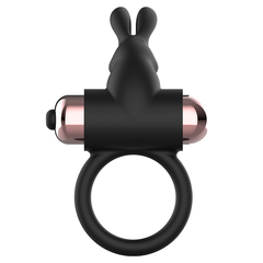 COQUETTE CHIC DESIRE - COCK RING WITH VIBRATOR BLACK/ GOLD - 53Xshop