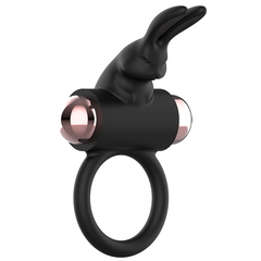 COQUETTE CHIC DESIRE - COCK RING WITH VIBRATOR BLACK/ GOLD - 53Xshop