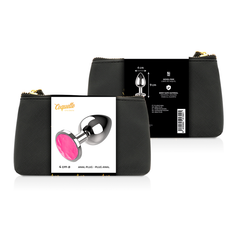 COQUETTE CHIC DESIRE - ANAL PLUG METAL PINK COLOR SIZE L 4 X 9 CM - 53Xshop