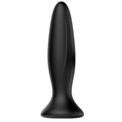 MR PLAY - RECHARGEABLE BLACK VIBRATOR ANAL PLUG - 53Xshop