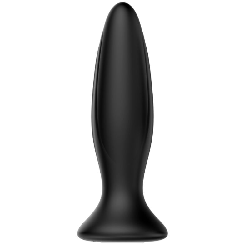 MR PLAY - RECHARGEABLE BLACK VIBRATOR ANAL PLUG - 53Xshop