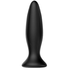 MR PLAY - RECHARGEABLE BLACK VIBRATOR ANAL PLUG - 53Xshop
