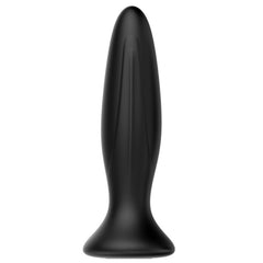 MR PLAY - RECHARGEABLE BLACK VIBRATOR ANAL PLUG - 53Xshop