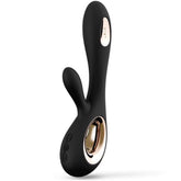 LELO - SORAYA WAVE VIBRATOR RABBIT BLACK - 53Xshop