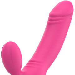 OHMAMA - BIX DOUBLE STIMULATION VIBRATOR XMAS EDITION PINK - 53Xshop