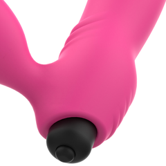 OHMAMA - BIX DOUBLE STIMULATION VIBRATOR XMAS EDITION PINK - 53Xshop