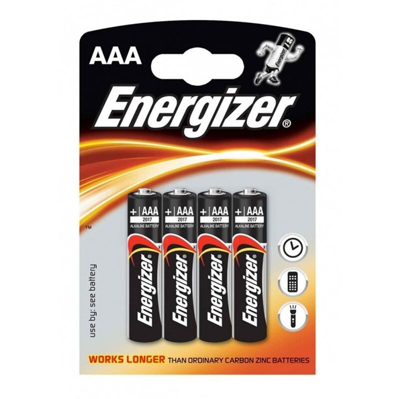 ENERGIZER - ALKALINE POWER BATTERY AAA LR03 *4 - 53Xshop