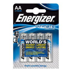 ENERGIZER - ULTIMATE LITHIUM AA L91 LR6 1,5V *4 - 53Xshop