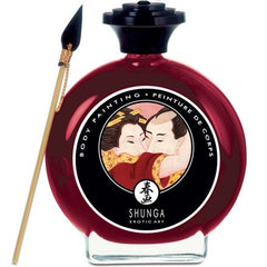 SHUNGA - STRAWBERRY AND CAVA BODY PAINTING - 53Xshop