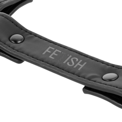 FETISH SUBMISSIVE - VEGAN LEATHER HANDCUFF UNION - 53Xshop