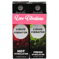 SECRETPLAY - LIQUID VIBRATOR LOVE VIBRATIONS PACK - 53Xshop