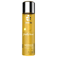 SWEDE - FRUITY LOVE WARMING EFFECT MASSAGE OIL TROPICAL FRUITY WITH HONEY 120 ML. - 53Xshop