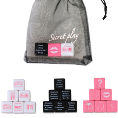 SECRETPLAY - GAME 3 DICE (ES/PT/EN/FR) - 53Xshop