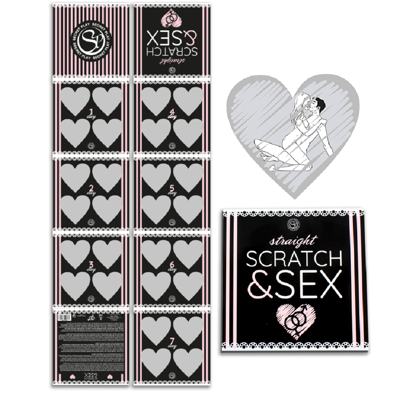 SECRETPLAY - SCRATCH & SEX GAME FOR STRAIGHT COUPLES (ES/EN/FR/PT/DE) - 53Xshop