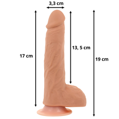 OHMAMA - UP AND DOWN DILDO WITH HEAT FUNCTION AND REMOTE CONTROL - 53Xshop