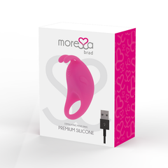 MORESSA - BRAD PREMIUM SILICONE RECHARGEABLE PINK - 53Xshop