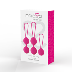 MORESSA - OSIAN SET PREMIUM SILICONE PINK (Osian One - 51 g | Osian Two - 101 g | Osian Three 85 g) - 53Xshop