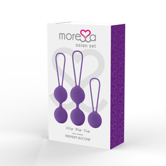 MORESSA - OSIAN SET PREMIUM LILAC SILICONE - 53Xshop