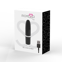 MORESSA - IVY VIBRATOR STIMULATOR TRAVEL BLACK - 53Xshop