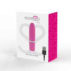 MORESSA - IVY VIBRATOR STIMULATOR TRAVEL PINK - 53Xshop