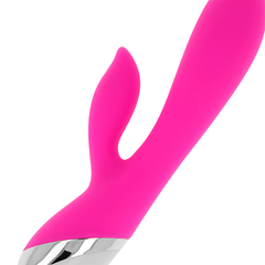 OHMAMA - VIBRATOR WITH RABBIT 10 VIBRATION MODES 19 CM - 53Xshop