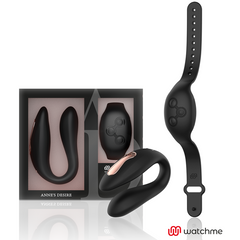 ANNE'S DESIRE - DUAL PLEASURE TECNOLOG A WATCHME BLACK - 53Xshop