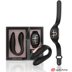 ANNE'S DESIRE - DUAL PLEASURE TECNOLOG A WATCHME BLACK/GOLD - 53Xshop