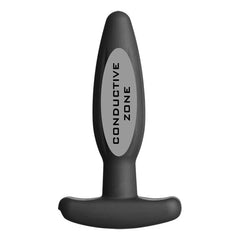 ELECTRASTIM - SILICONE BLACK ROCKER BUTT PLUG SMALL - 53Xshop