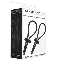 ELECTRASTIM - RUBBER ADJ. COCK AND SCROTAL LOOPS - 53Xshop