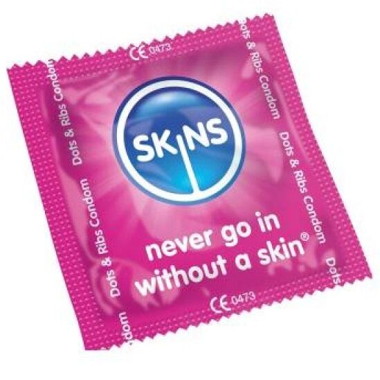 SKINS - CONDOMS POINTS & STRIPS BAG 500 UNITS - 53Xshop