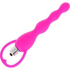 OHMAMA - ANAL STIMULATOR WITH FUCHSIA VIBRATION - 53Xshop