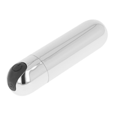 OHMAMA - SILVER VIBRATING BULLET 8 CM - 53Xshop