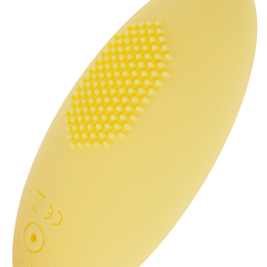 OHMAMA - TEXTURED VIBRATING EGG 10 MODES YELLOW - 53Xshop