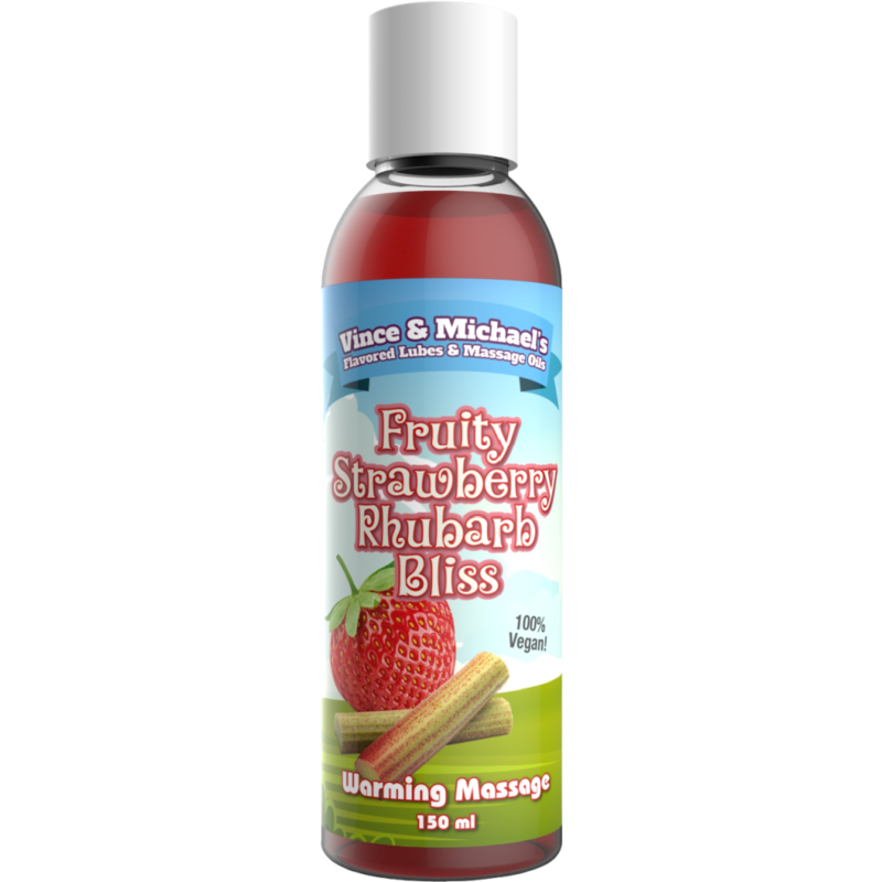 VINCEN & MICHAEL'S - PROFESSIONAL OIL STRAWBERRY AND RHUBARB 150ML - 53Xshop
