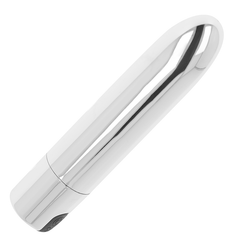 OHMAMA - SILVER VIBRATING BULLET 9.5 CM - 53Xshop