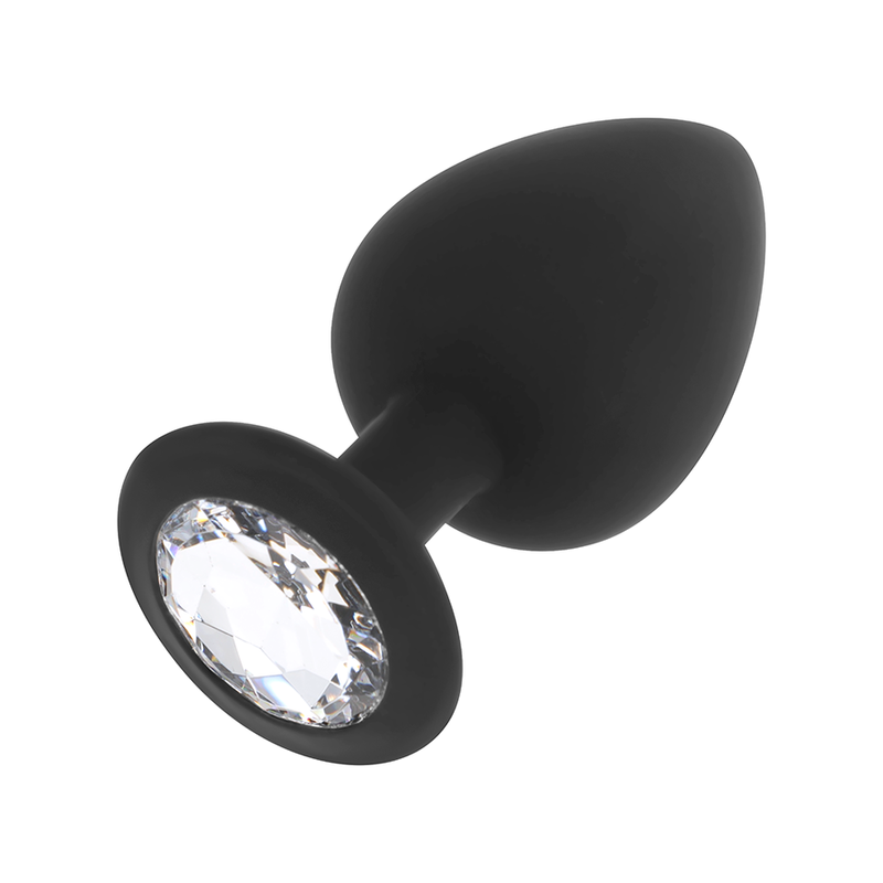 OHMAMA - DIAMOND SILICONE ANAL PLUG SIZE S 7 CM - 53Xshop