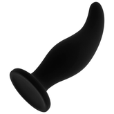 OHMAMA - CURVED SILICONE ANAL PLUG P-POINT 12 CM - 53Xshop